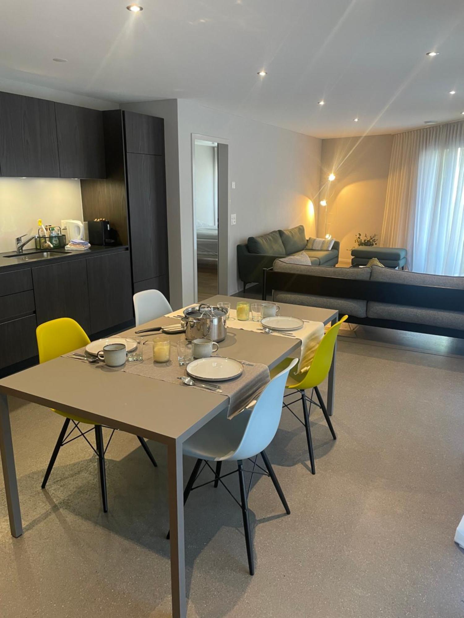Modern City Apartments Interlaken Bagian luar foto