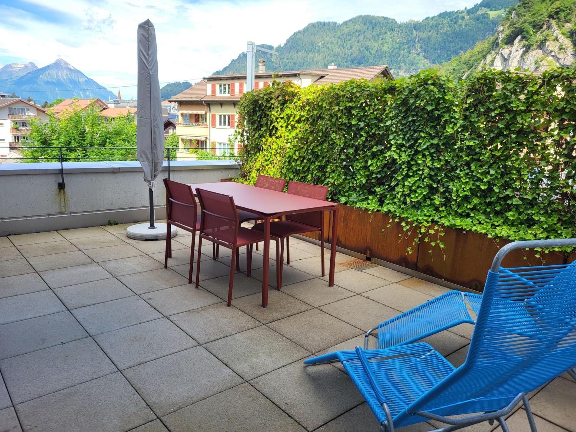 Modern City Apartments Interlaken Bagian luar foto