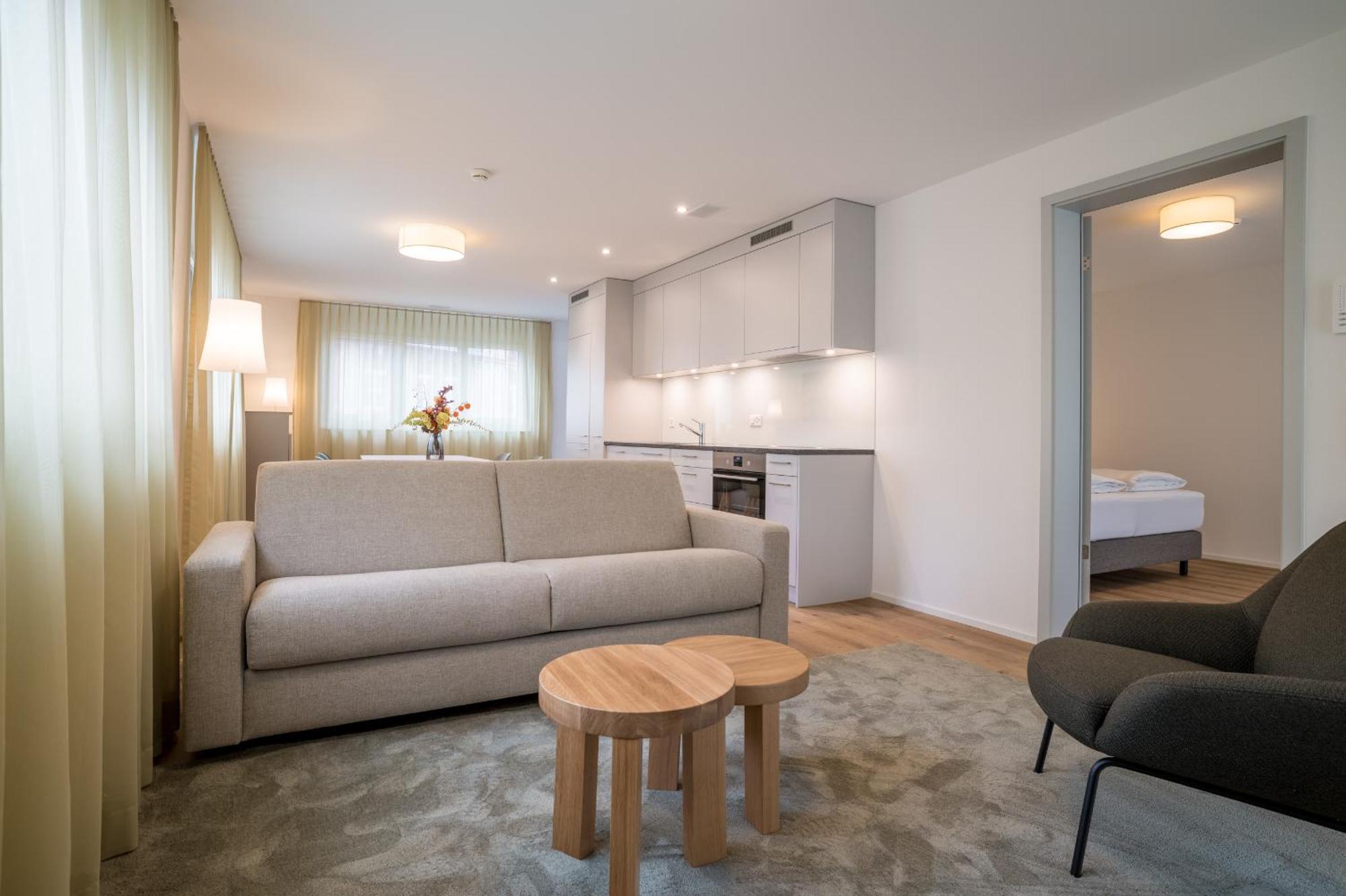 Modern City Apartments Interlaken Bagian luar foto