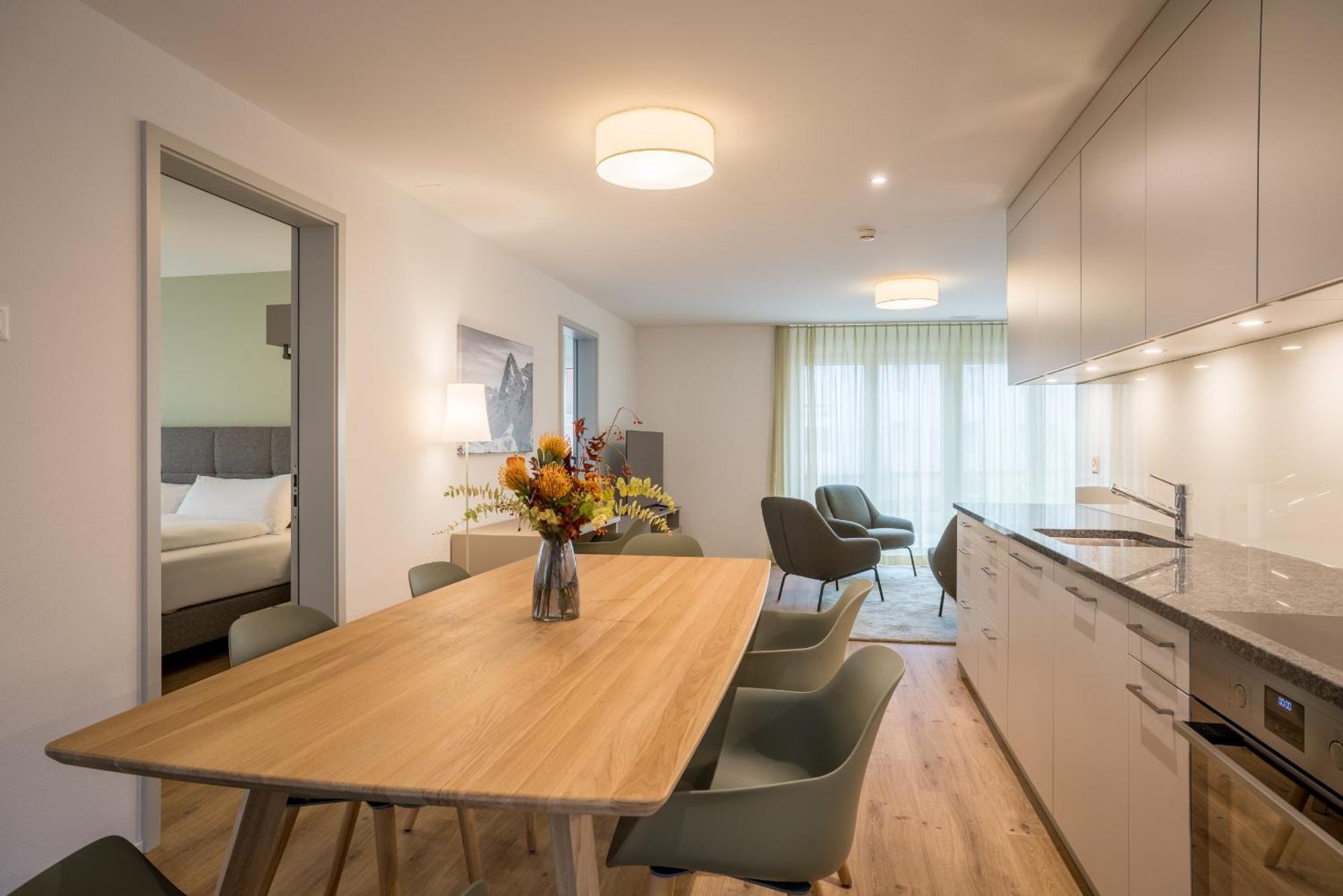 Modern City Apartments Interlaken Bagian luar foto
