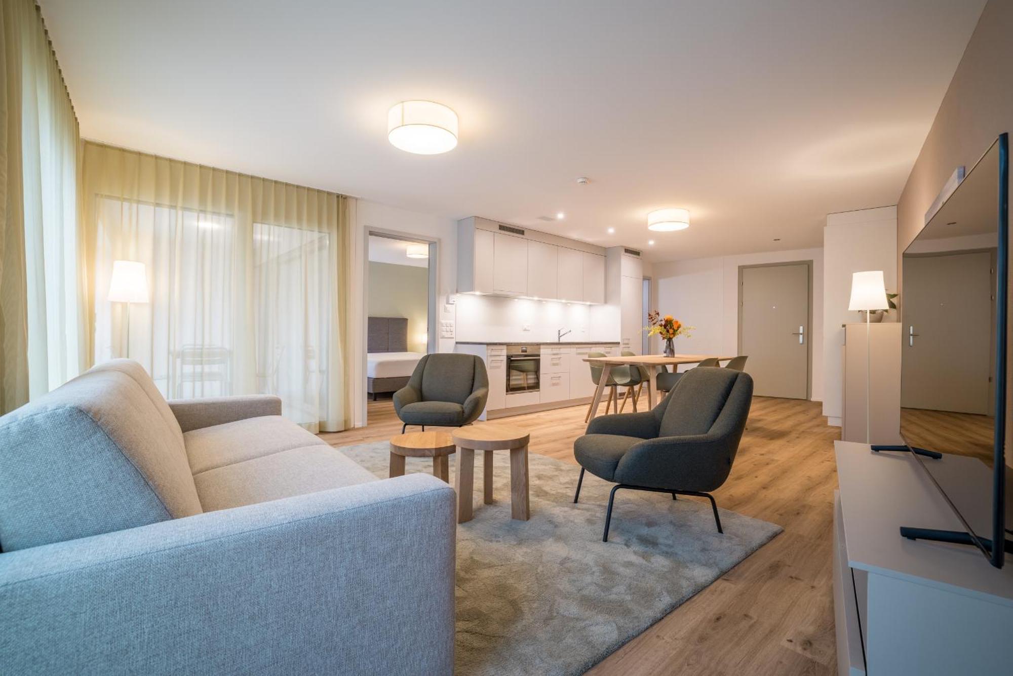 Modern City Apartments Interlaken Ruang foto