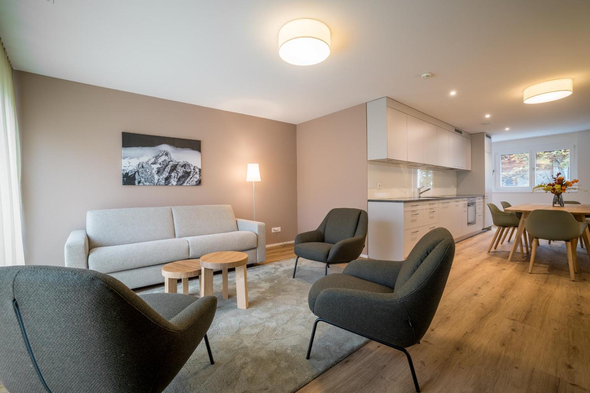 Modern City Apartments Interlaken Ruang foto